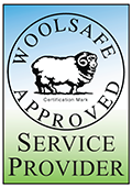 WoolSafe approved service provider logo