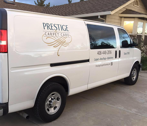 Prestige Carpet Care van